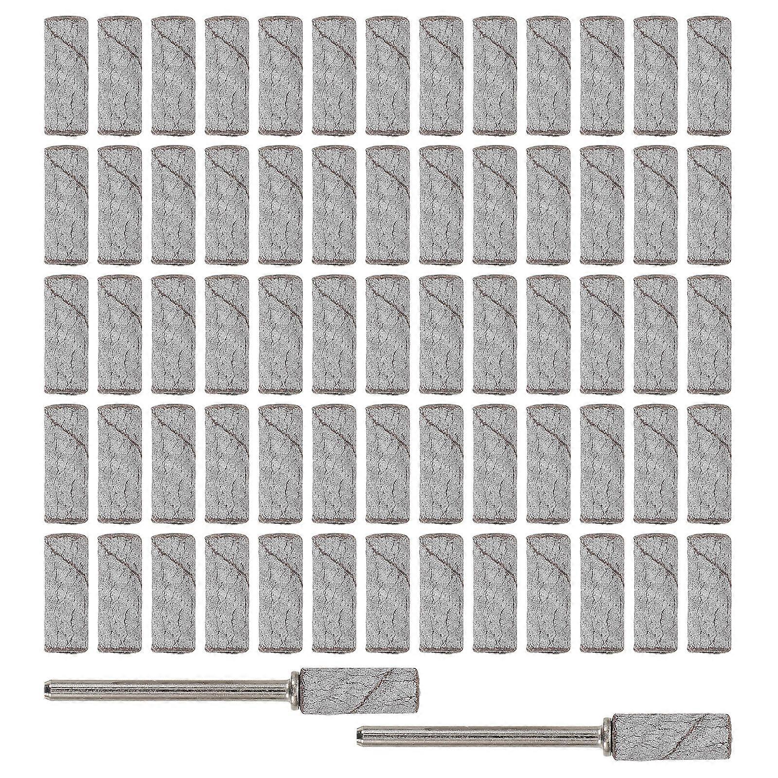 Manicure Nail Drill Bit Set Silver for Sanding Bands 1Set for Pedicure Use