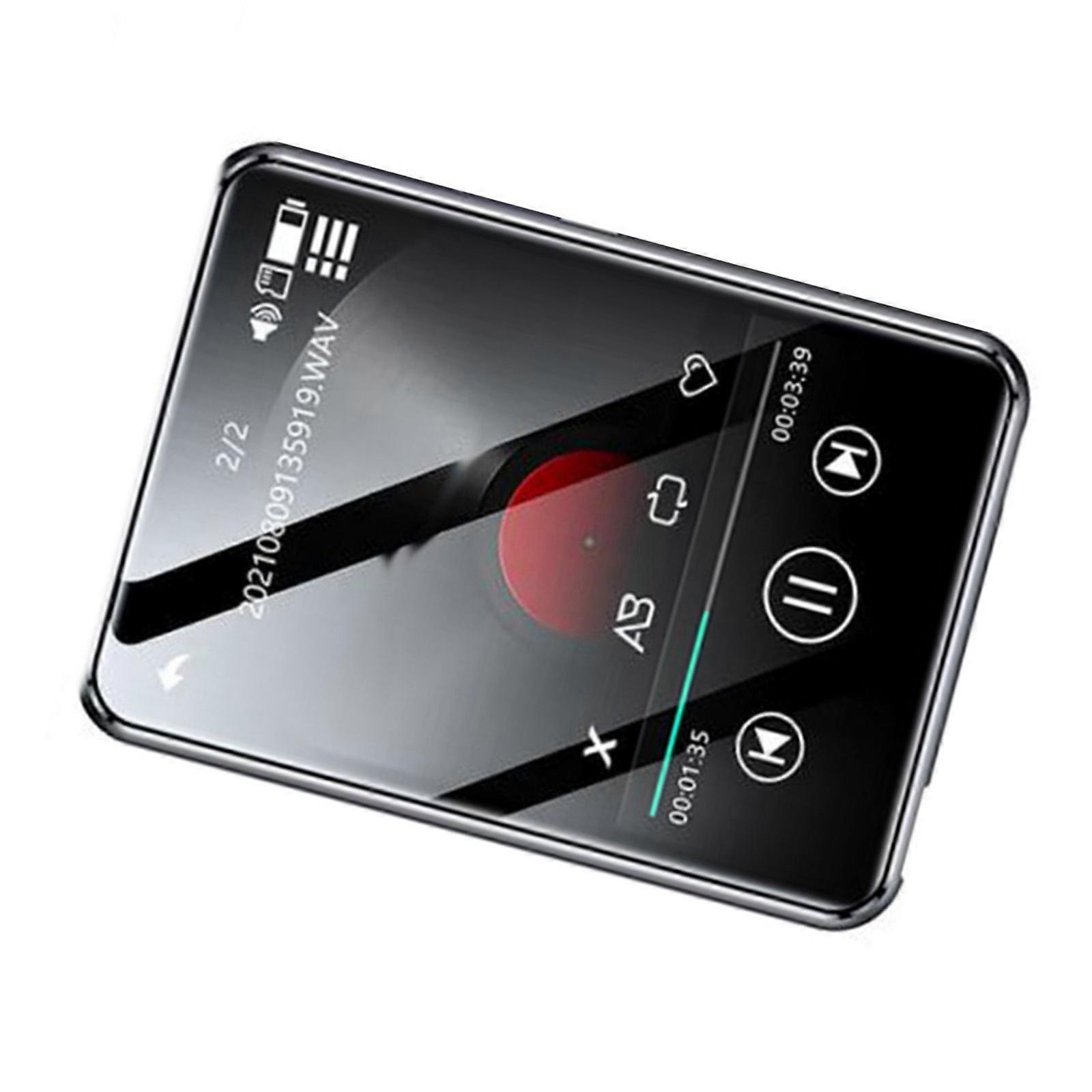 MP3 Player BLE5.0 2.4inch Screen Music Player with Build-in Speaker Lossless Sound Quality Portable Handheld eBook Multicolor