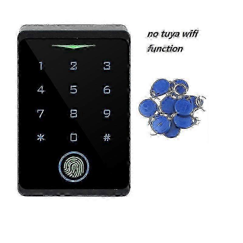 Tuya Wifi App Keypad Fingerprint Door Access Control System Rfid 125khz Proximity Card Controller