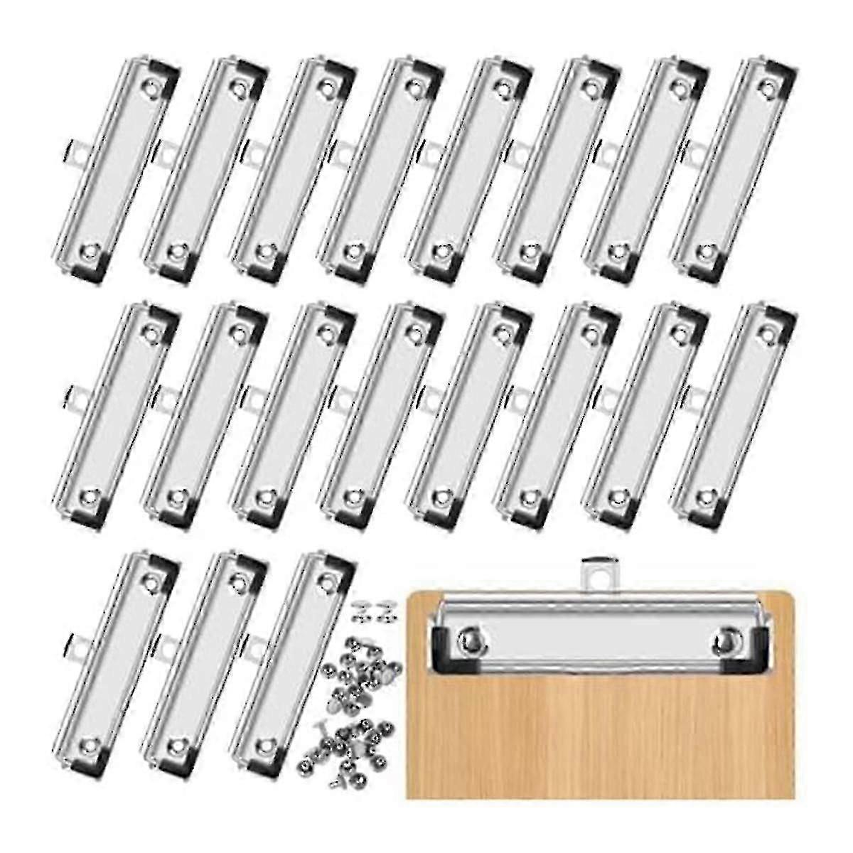 Πακέτο 20 συνδετήρων προχείρων 12cm κατάλληλοι γάντζοι συνδετήρων χαρτονιού μετάλλων για το γραφείο, χρήση έργου χειροτεχνίας