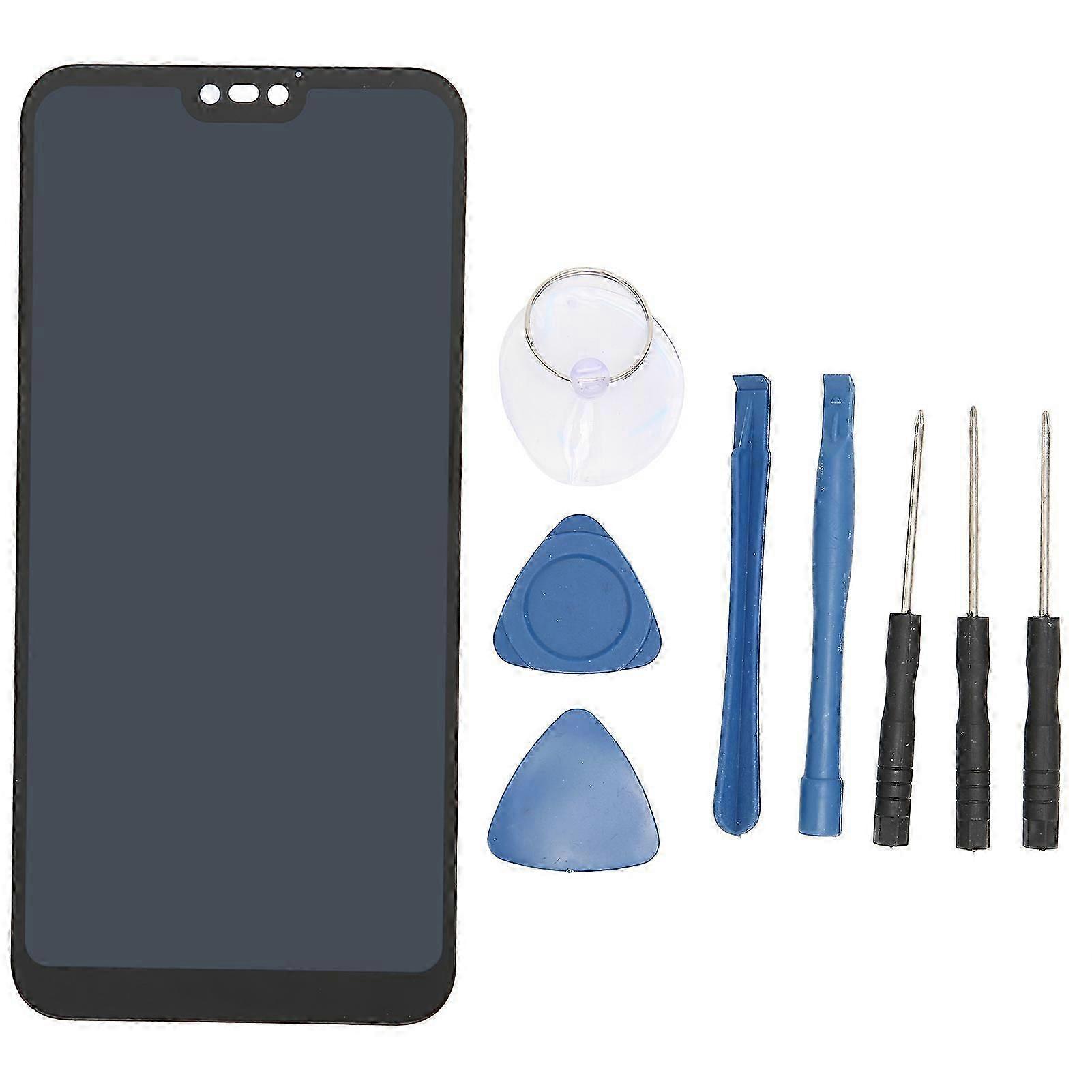 Mobile Phone LCD Display Touch Screen Assembly Digitizer Replacement with Tools for Huawei P20 Lite
