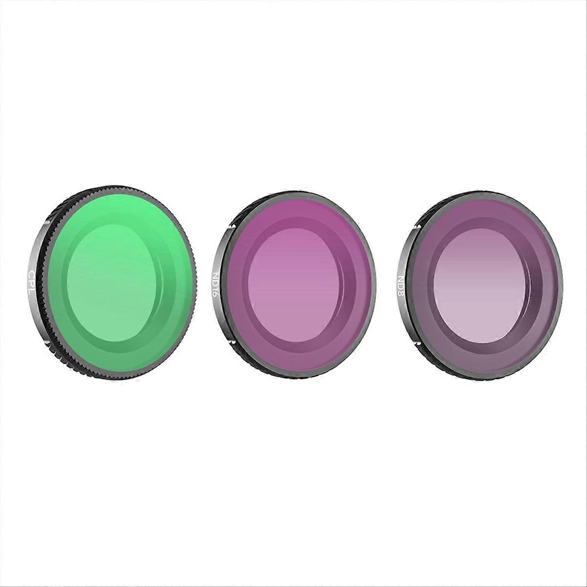 Lens Filter Set for Nano CPL+ND8+ND16 Lens Filters for Nano Camera Accessories