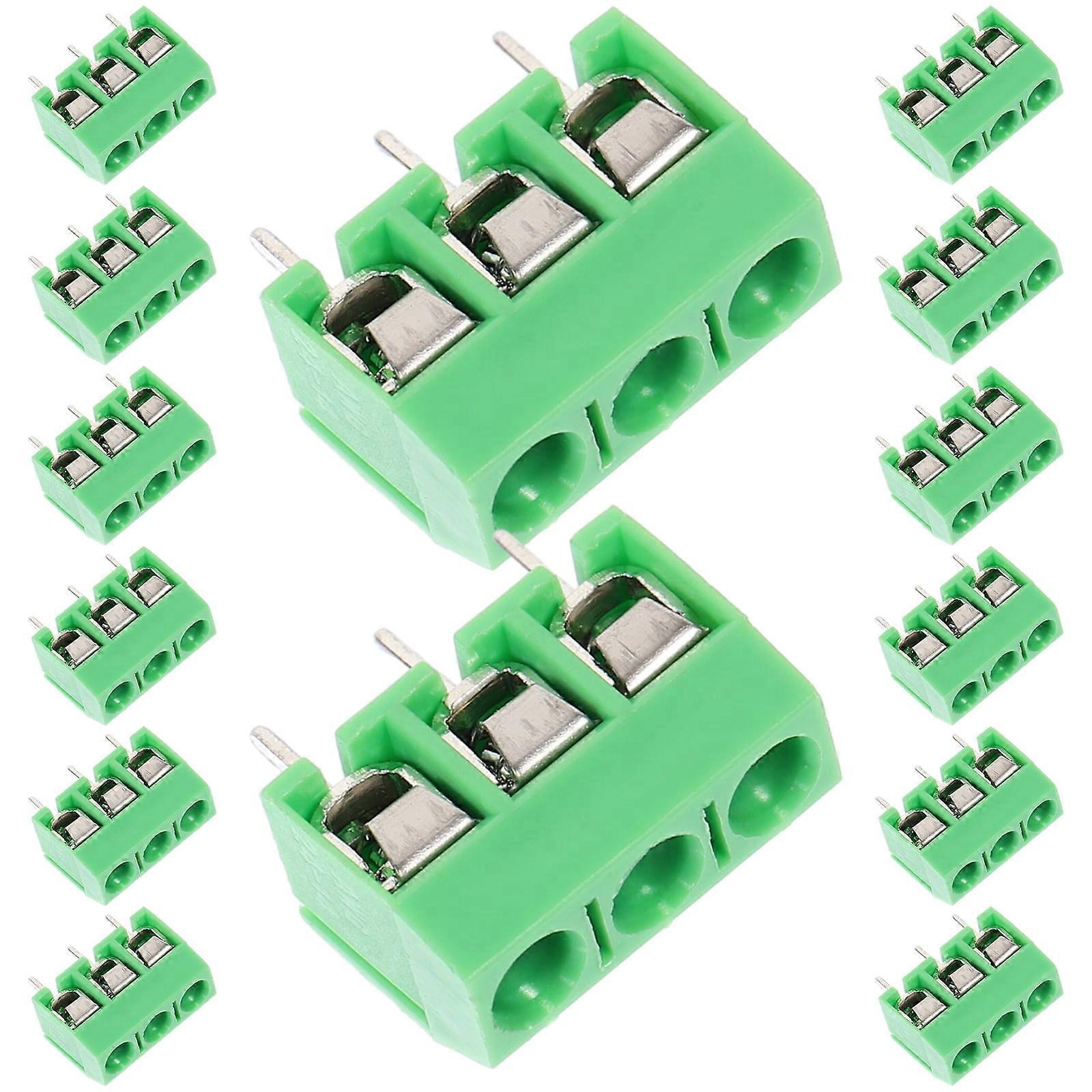 Terminals Screw Type Quick Connect Cpv Connector Block Pcb Circuit Board 50 Pcs