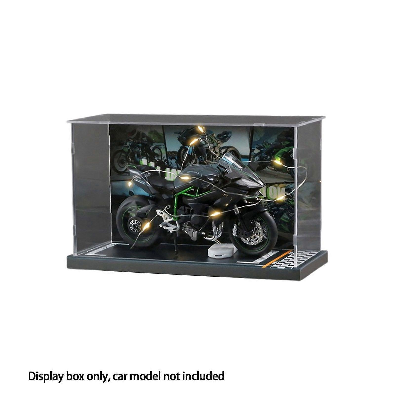 1:12 Scale Acrylic Case Display box Motorcycle Car Model Transparent Dustproof Gift Boxes