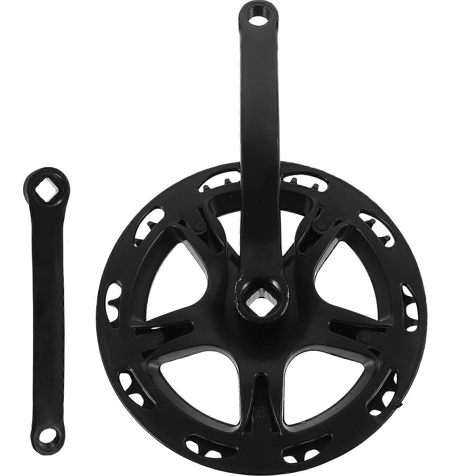 Bicycle Repair Tool Sturdy Steel Crank Set Replacement 2Sets Black