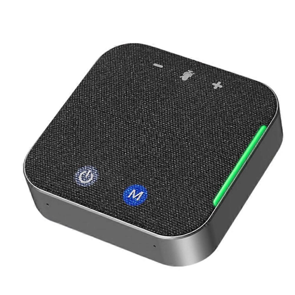 Omnidirectional Microphone Wireless Video Conference Speakerphone USB Bluetooth Microphone for Skype Zoom PC Laptop