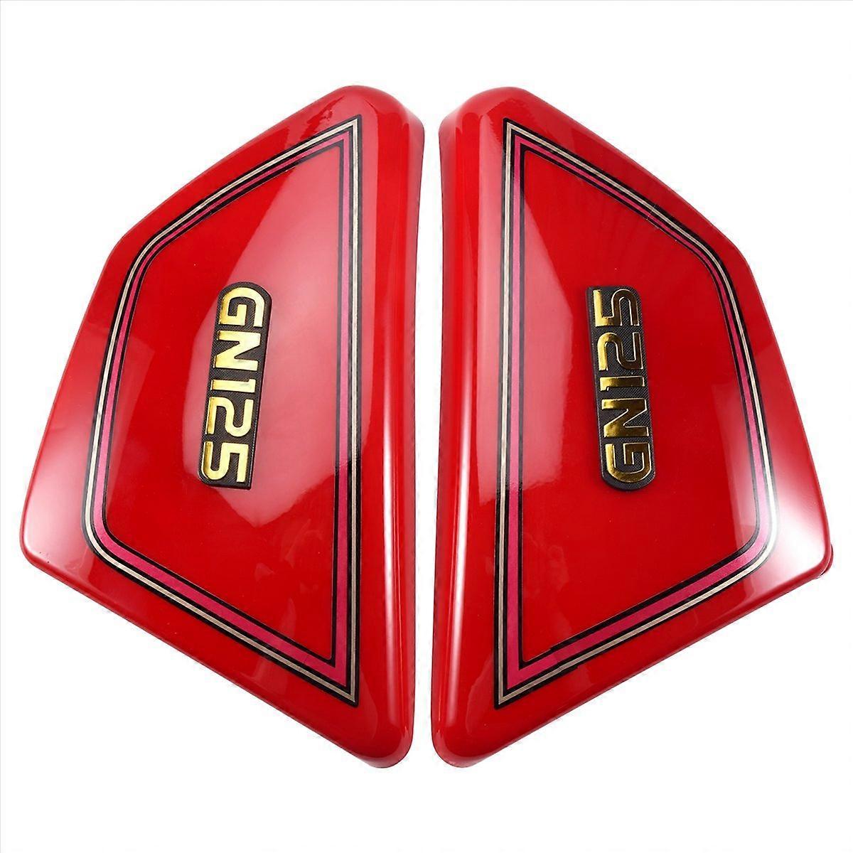 Red Motorcycle Battery Side Cover Frame for GN125 GN 125