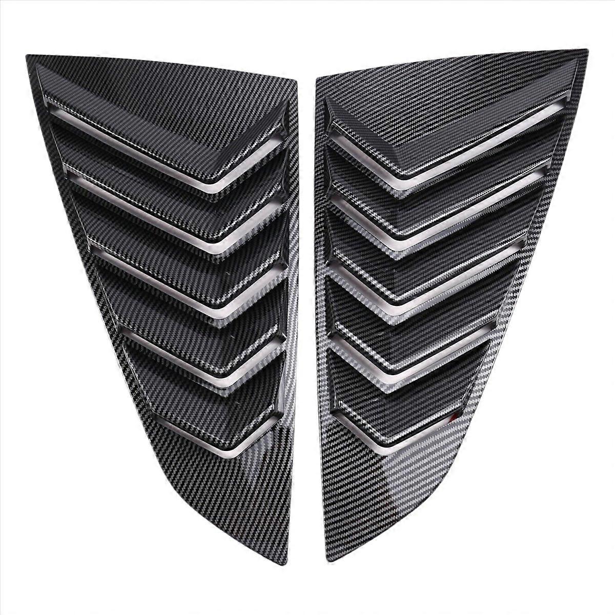Rear Louver Window Side Shutter Decoration Cover C