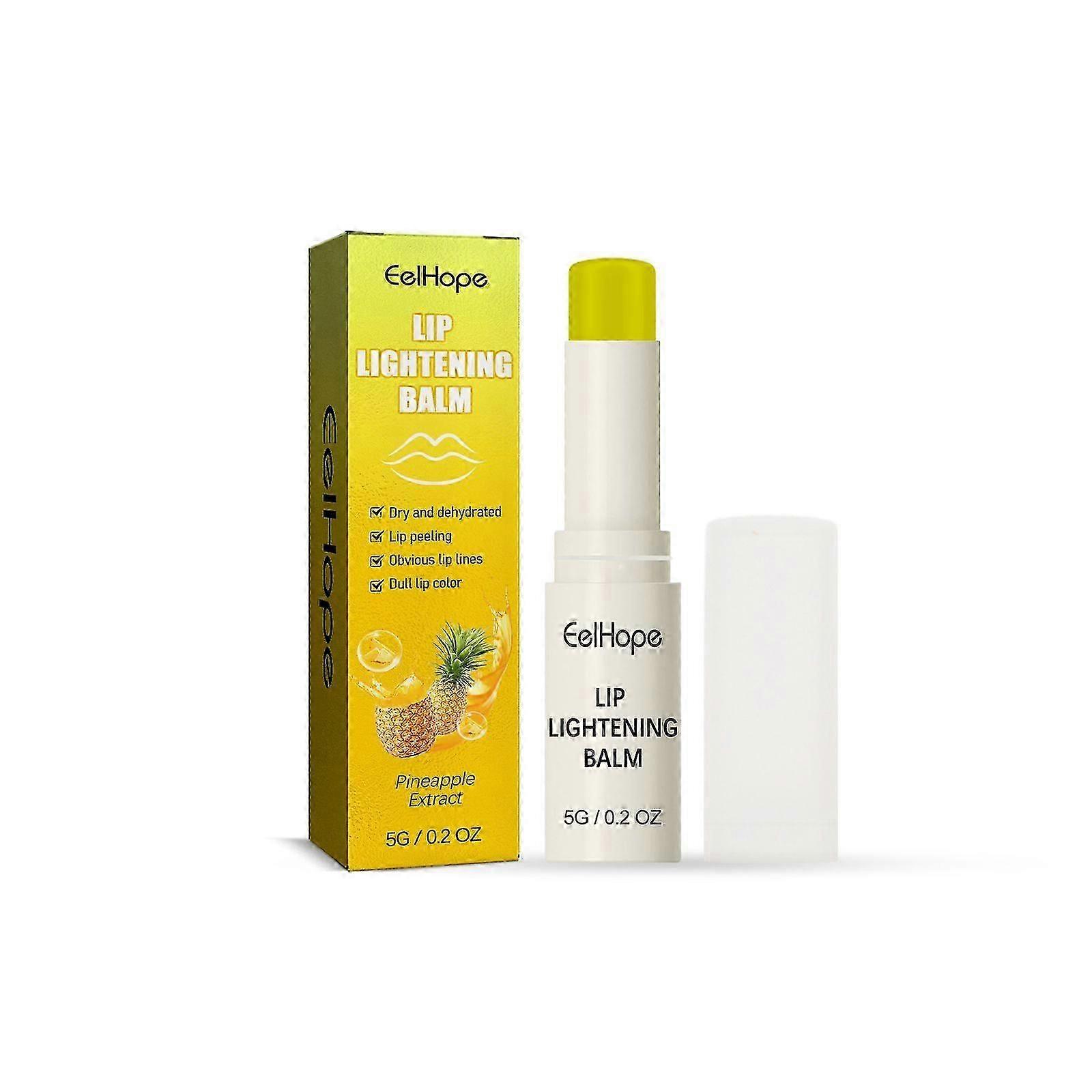 Pineapple Lip Balm - Hydrating, Non-Greasy, Vitamin E & Olive Oil for Soft, Smooth Lips