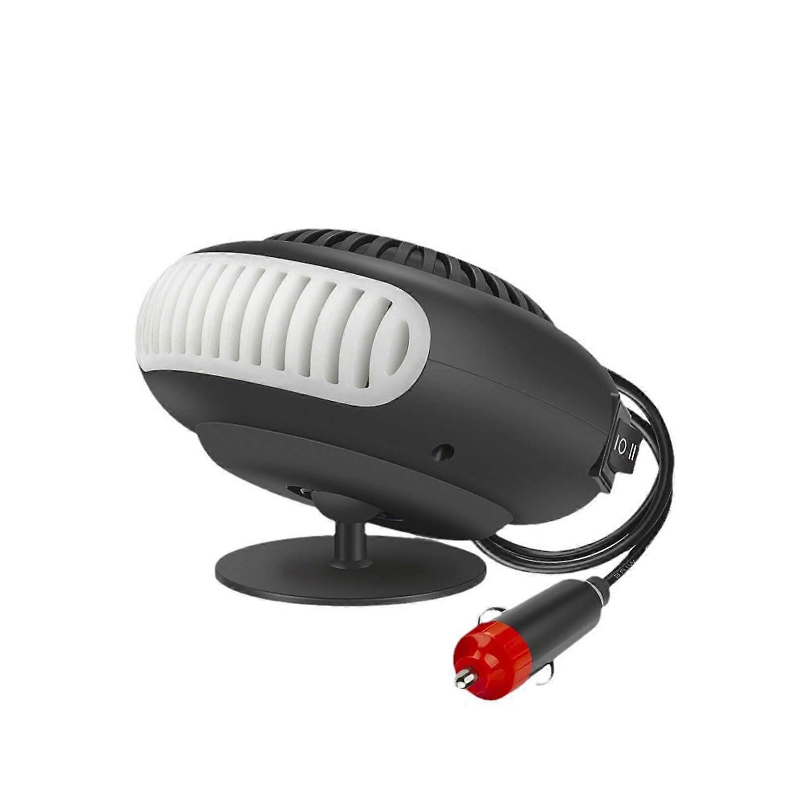Portable Car Heater 12V/24V PlugIn with Instant Heating and Rapid Defogging for Car RV Camping