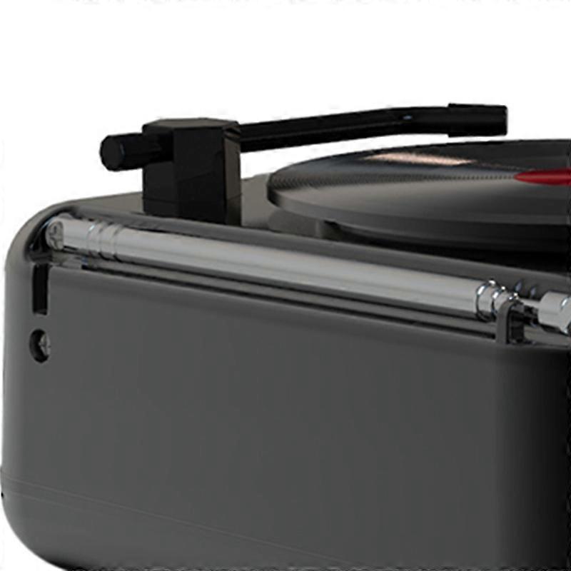 B04B-Portable Vinyl Record Player Anti-Interference Record Player Record Player For Outdoor Activities Camping Pa