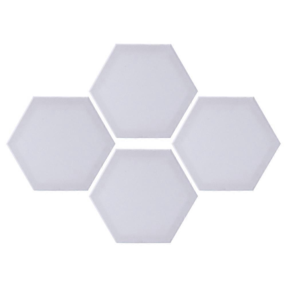 Artist Canvas Board Durable Hexagonal Design Drawing Boards For Classroom Use 4Pcs