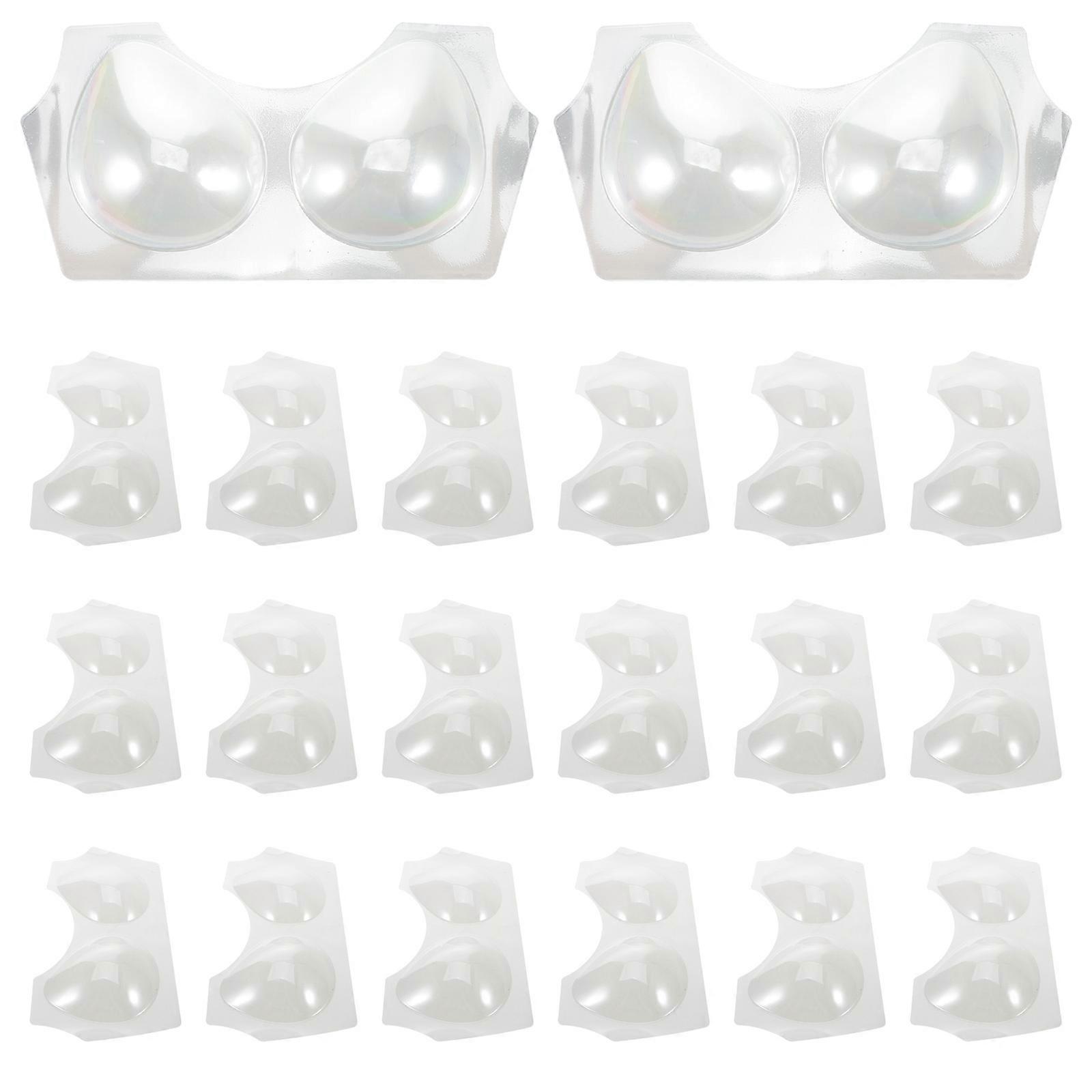 PVC Bra Packing Shaper Insert for Packaging with 20Pcs Plastic Form Support