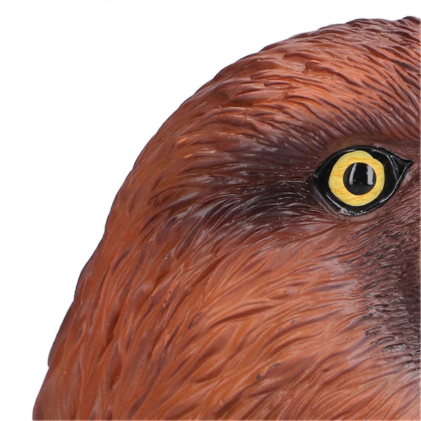 Bald Eagle Hand Puppet Realistic Open Movable Mouth Interactive Bird Head Hand Puppet