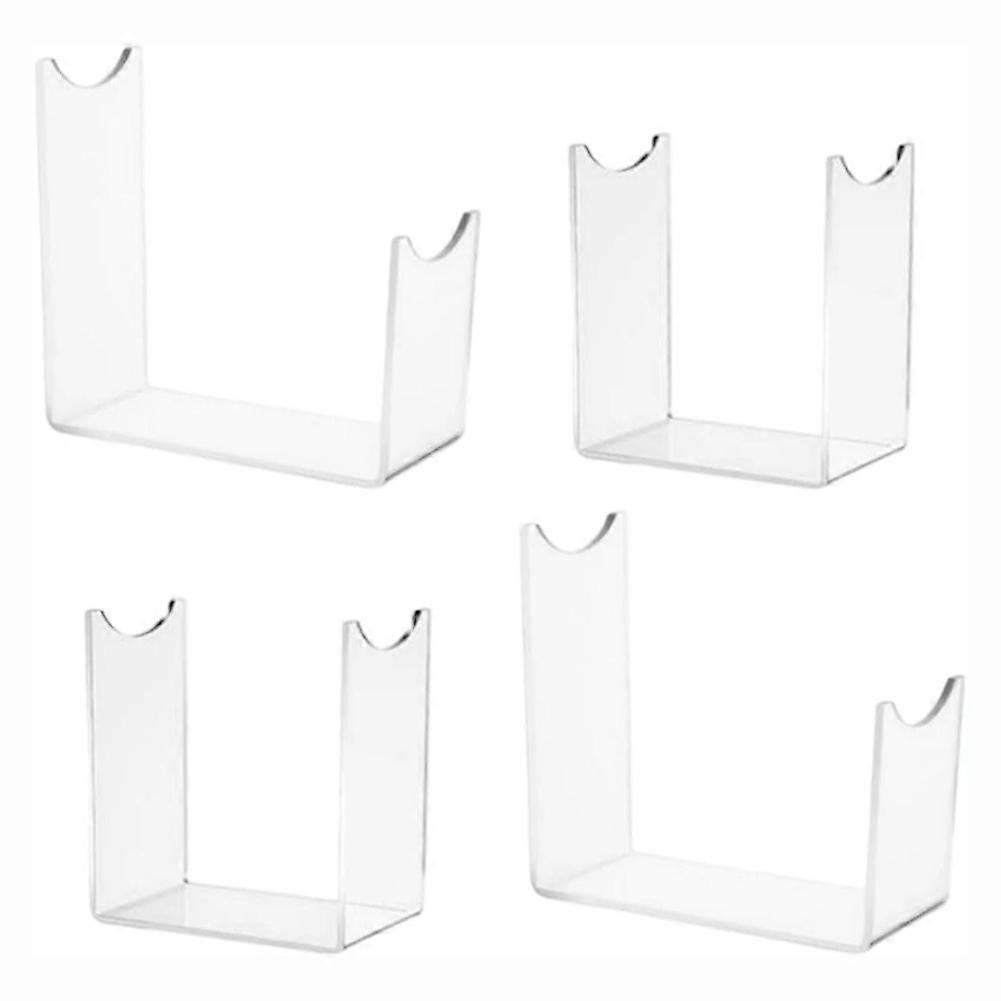 Horn Mount, Four Piece Assembly Kit, Drill Free Trophy Display, Floating Look Shelf Riser, Home Decor Accessory