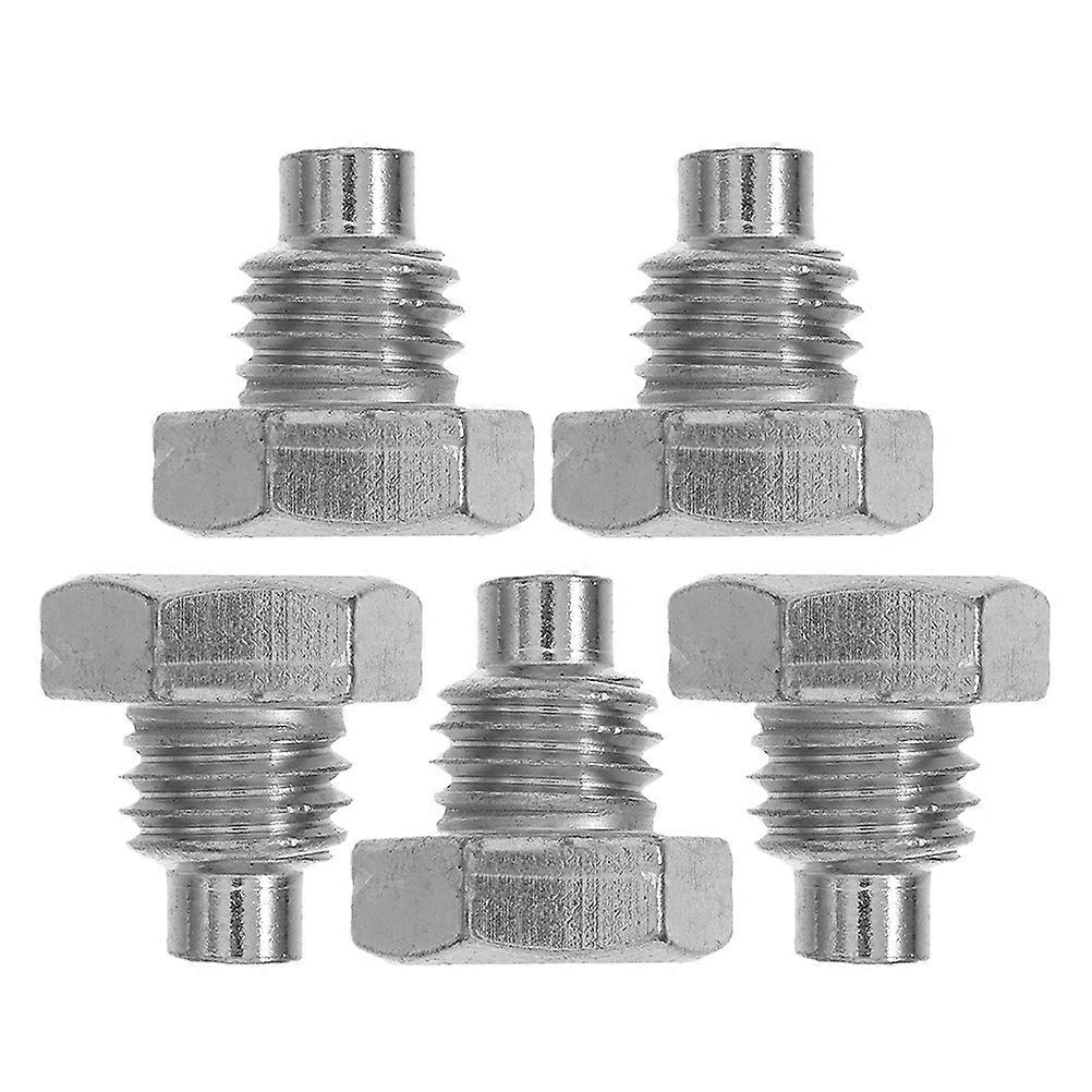 5Pcs Silver Jack Screw Bolt for Fixing Horizontal Floor Jack Accessories