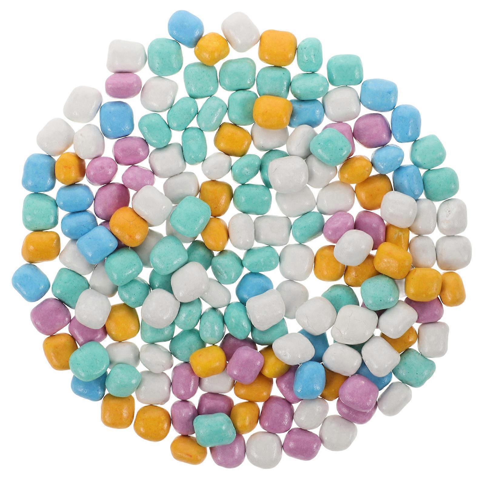 Plastic Colored Sand Pellets for Kids Playing Sensory 2Packs