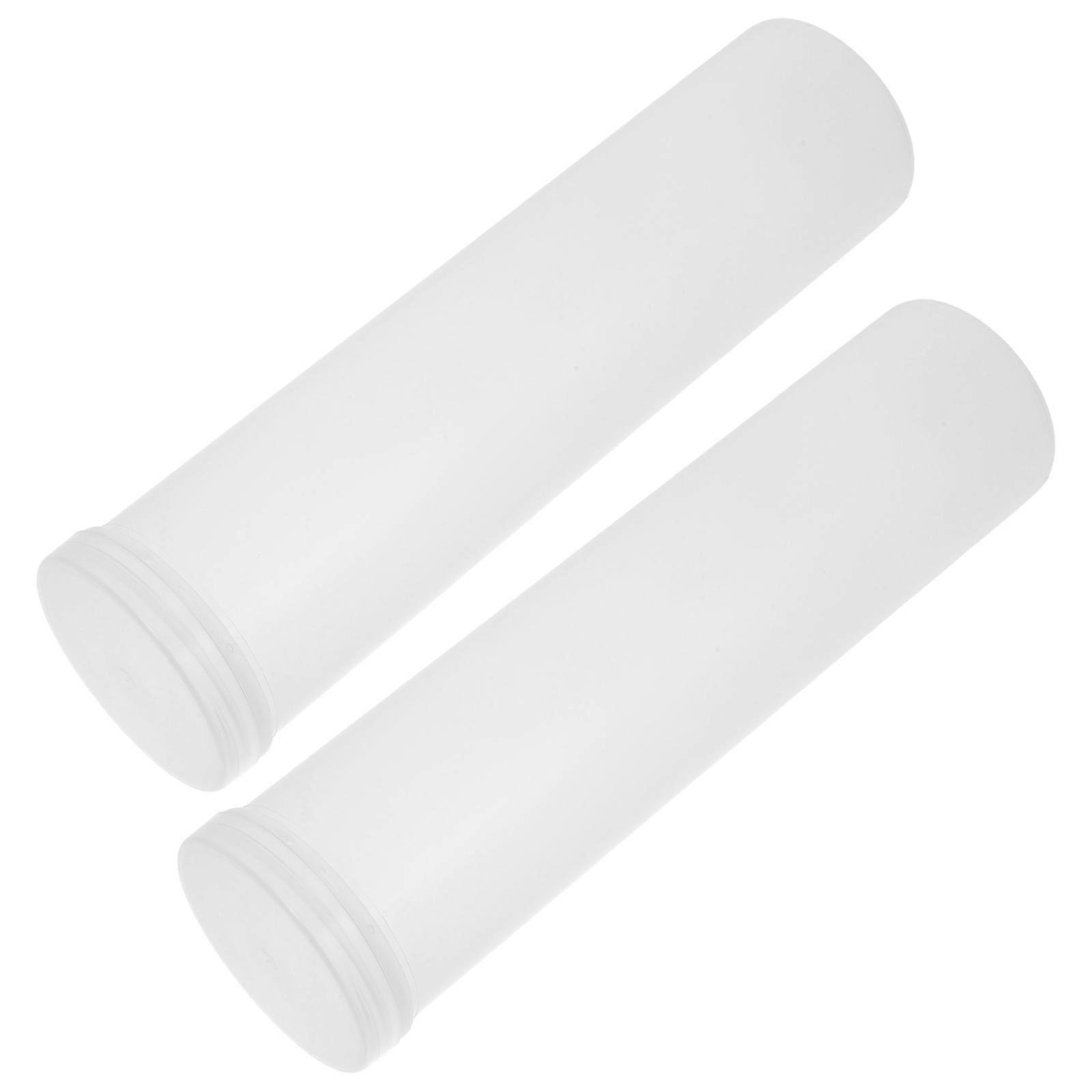 Pastry Cookie Holder for Storage Use 2Pcs Transparent Cylinder Containers