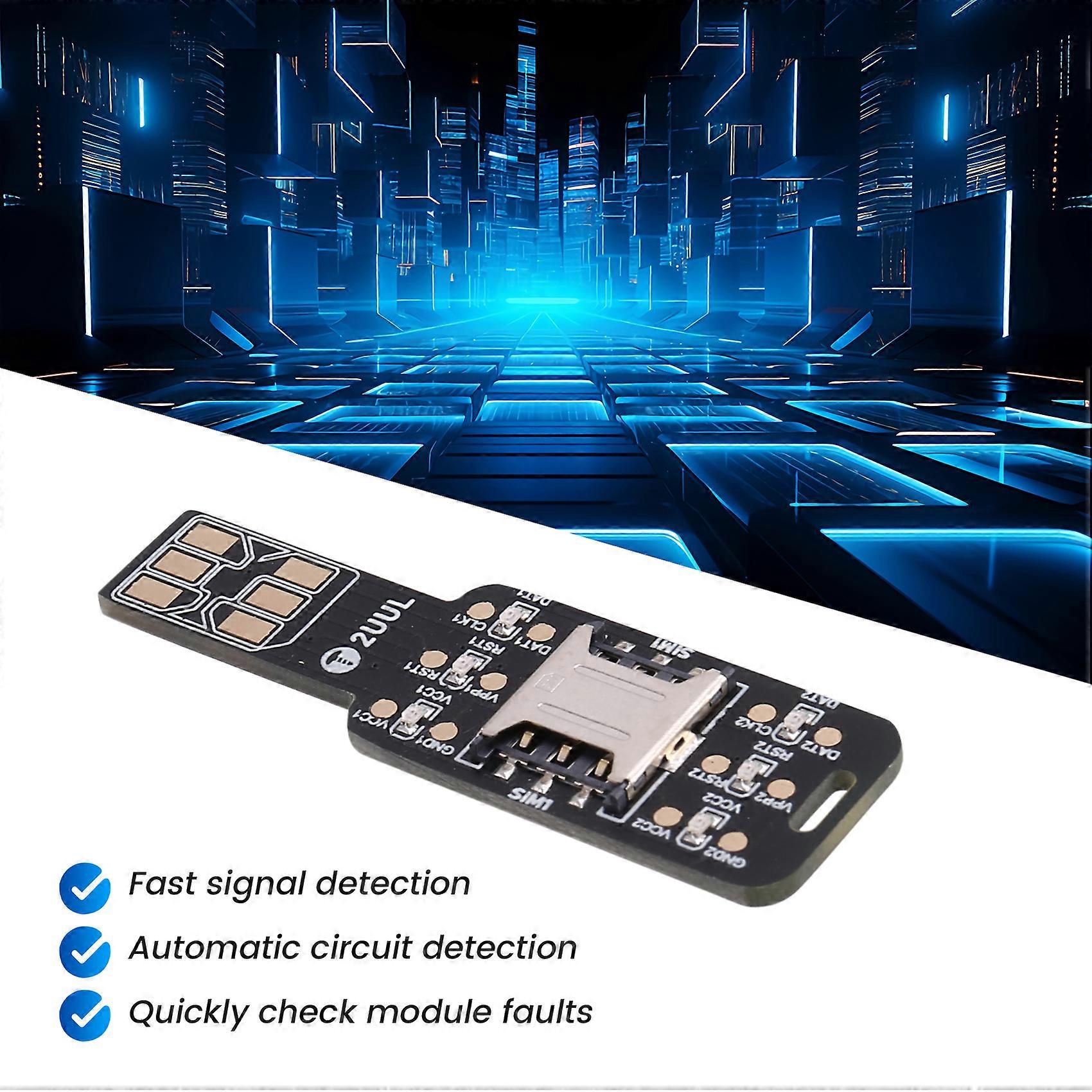 2UUL SIM Checker Fast Signal Detection Automatic Circuits Detection Quickly Check Module Faults for Phone Repair