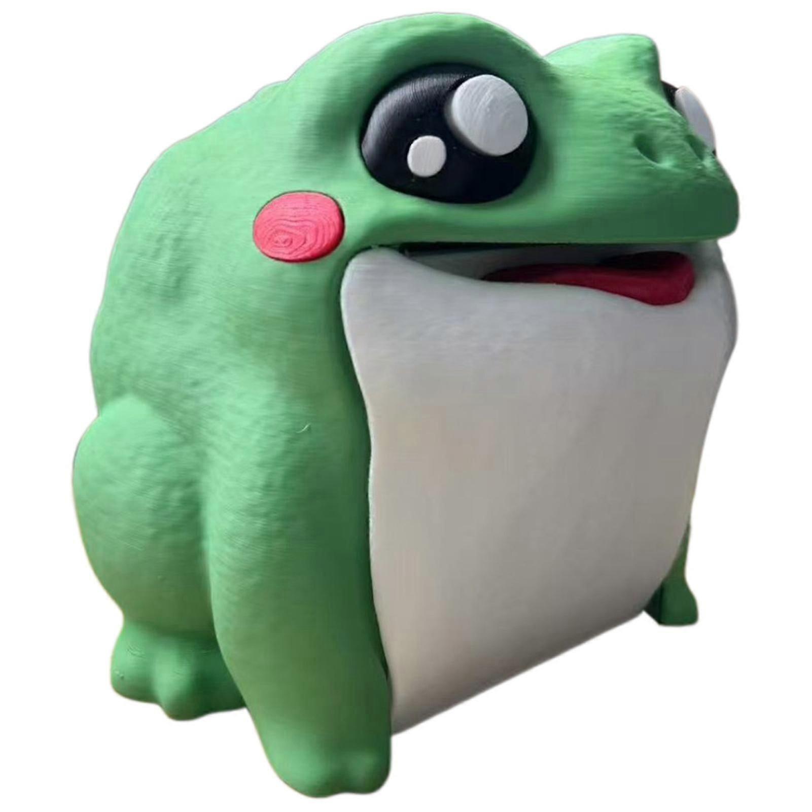 Frogs Paper Holder Whimsical Bathroom Decor for Hotel