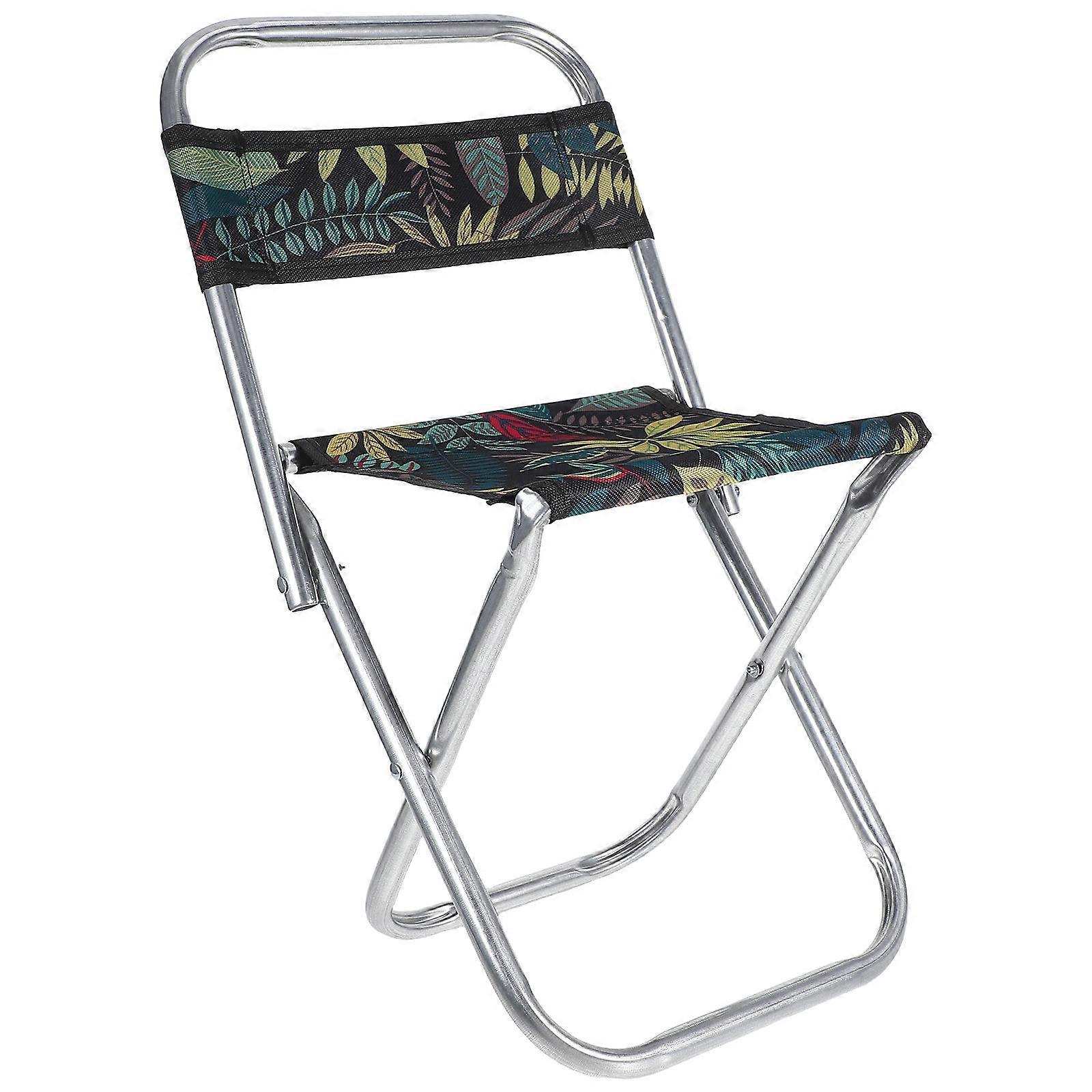 Portable Folding Barbecue Chair for Camping Stable Lightweight Stool