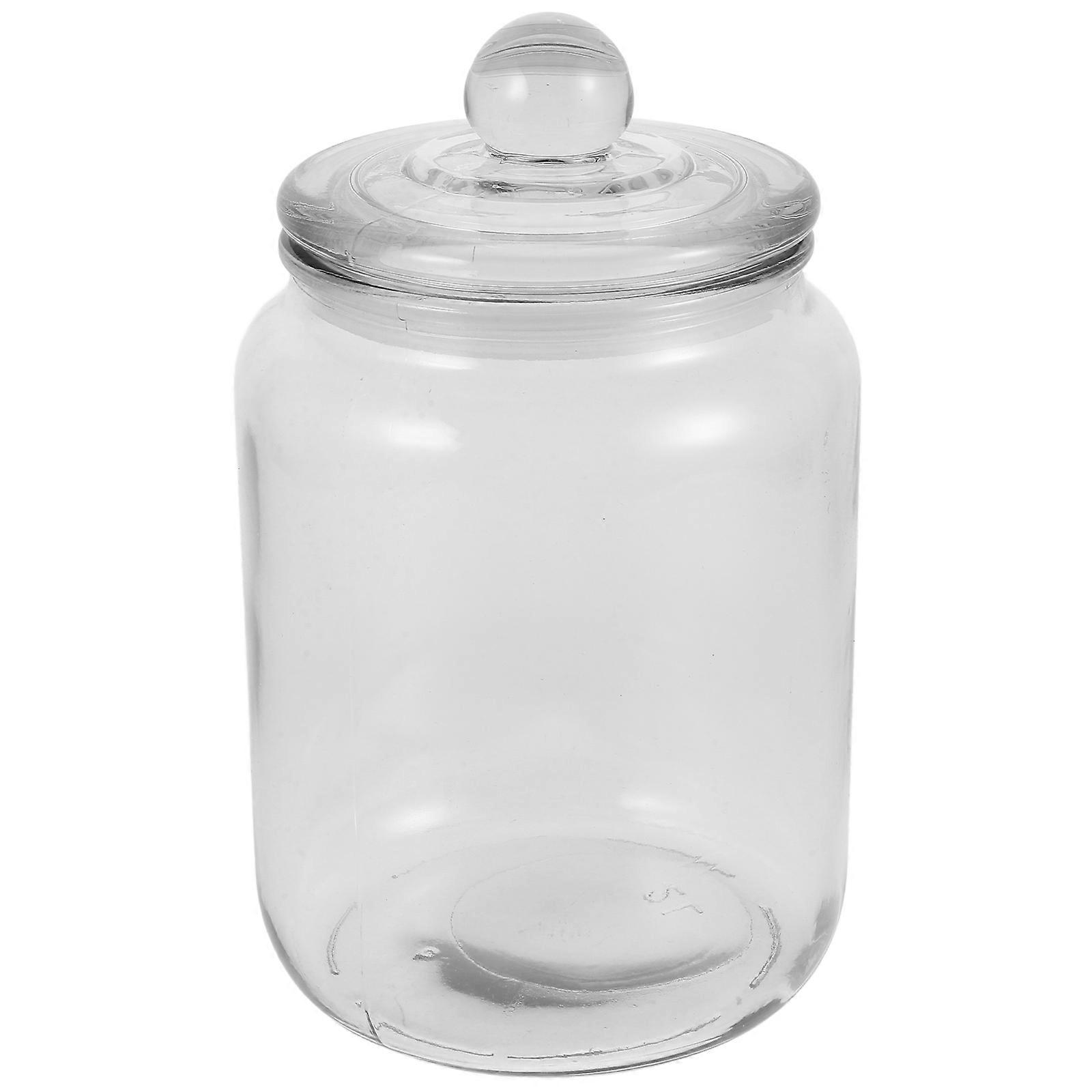 Laundry Pod Jars Glass Storage Container for Household Organization