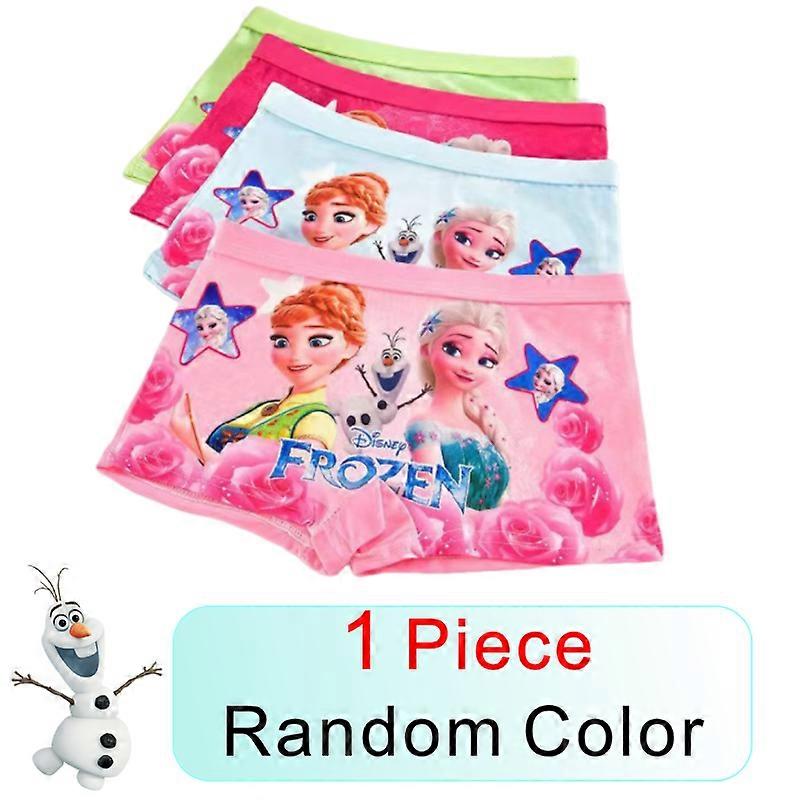 Boxer imprim�� SpiderMan pour enfants, slip doux et respirant, Anna Elsa, princesse la reine des neiges, dessin anim��, couleur al��atoire