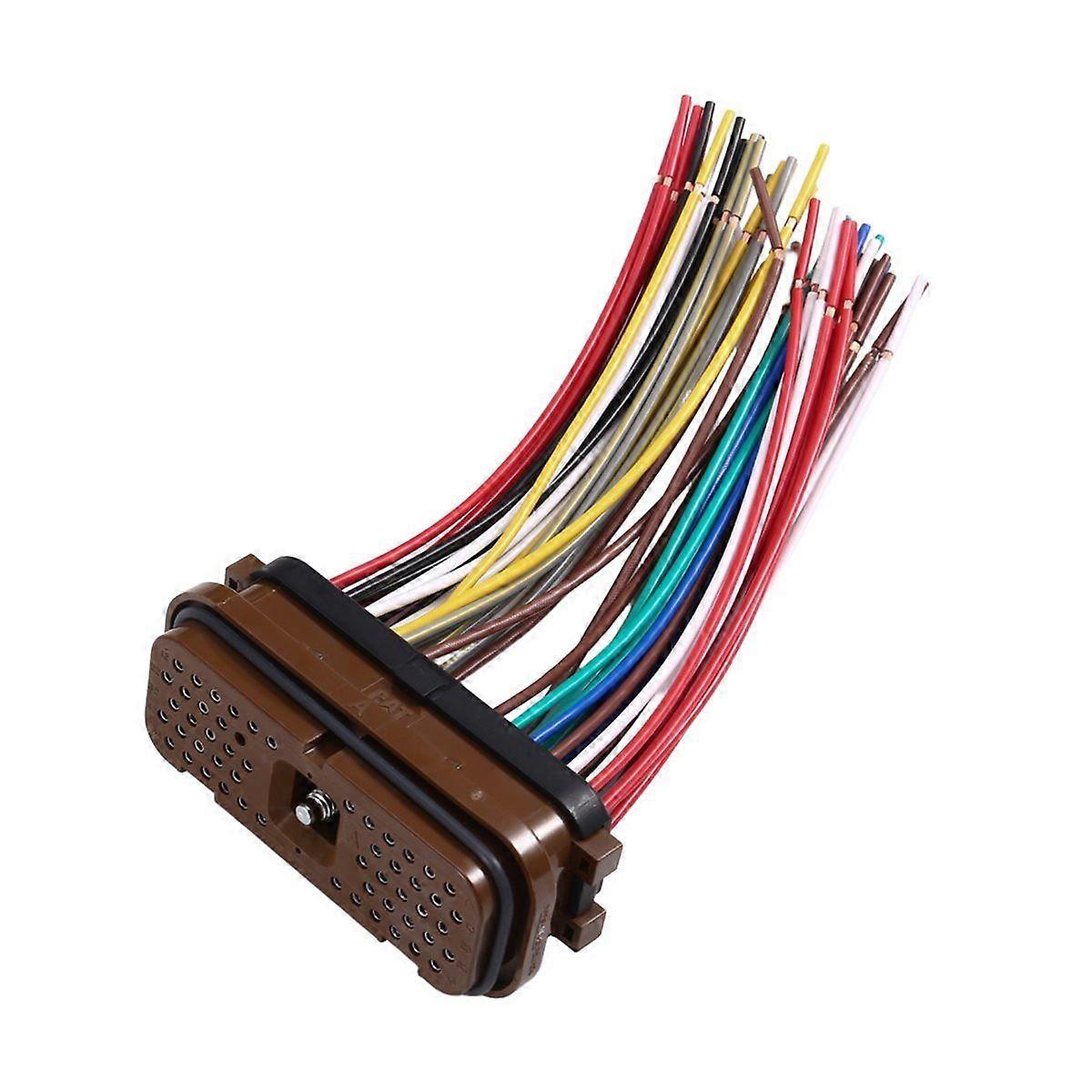 153-2620 for CAT E320D E329D E336D Excavator Computer Board Plug 54 Pin Controller Connector