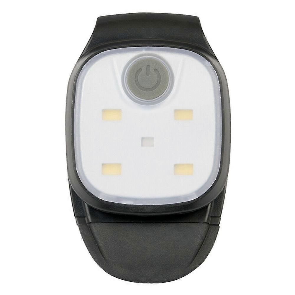 USB Safety Warning Rechargeable Cap lamp Clip lamp 4 Lighting Modes LED Clip Flashlight