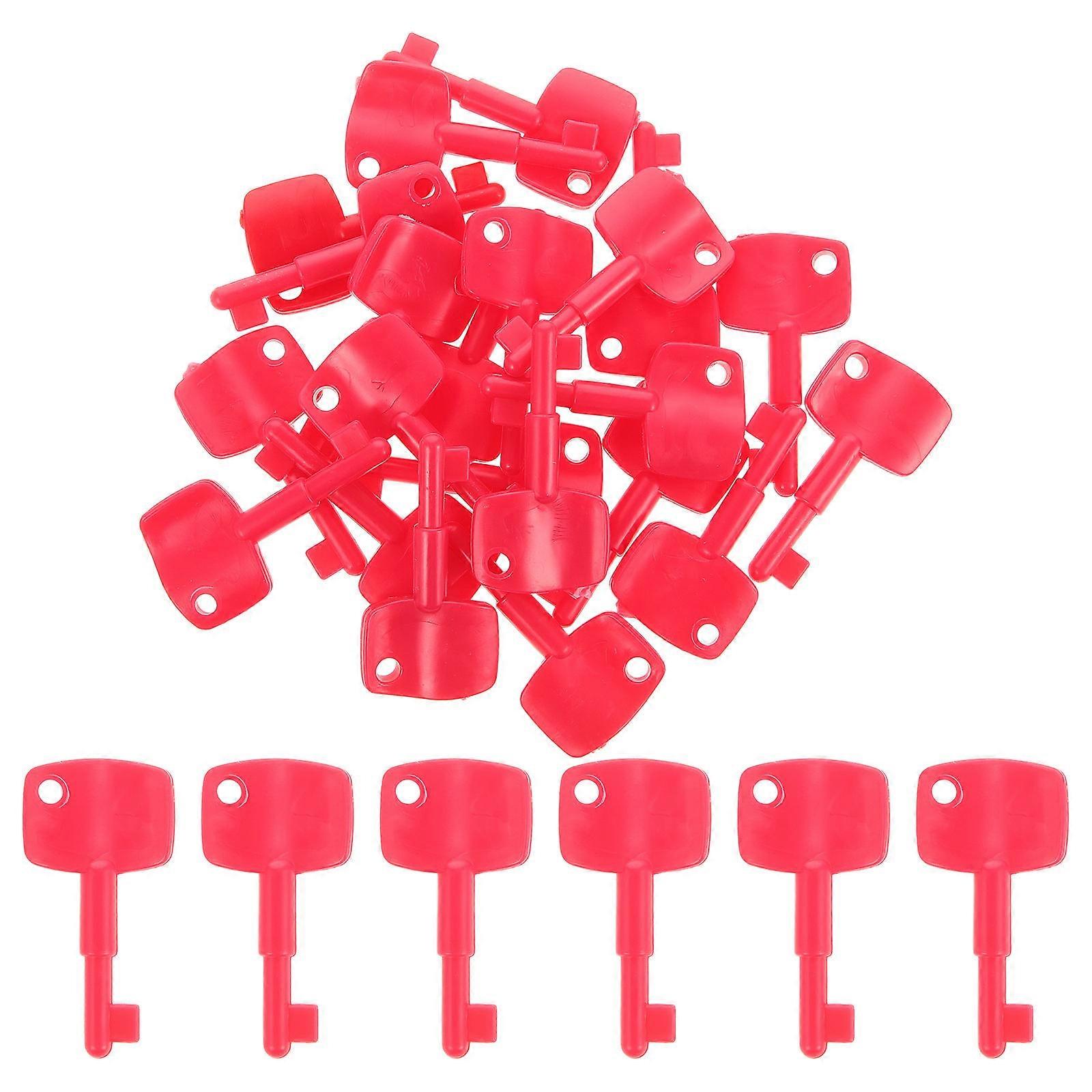 Emergency Button Reset Keys Plastic Durable Keys for Home Use 20Pcs