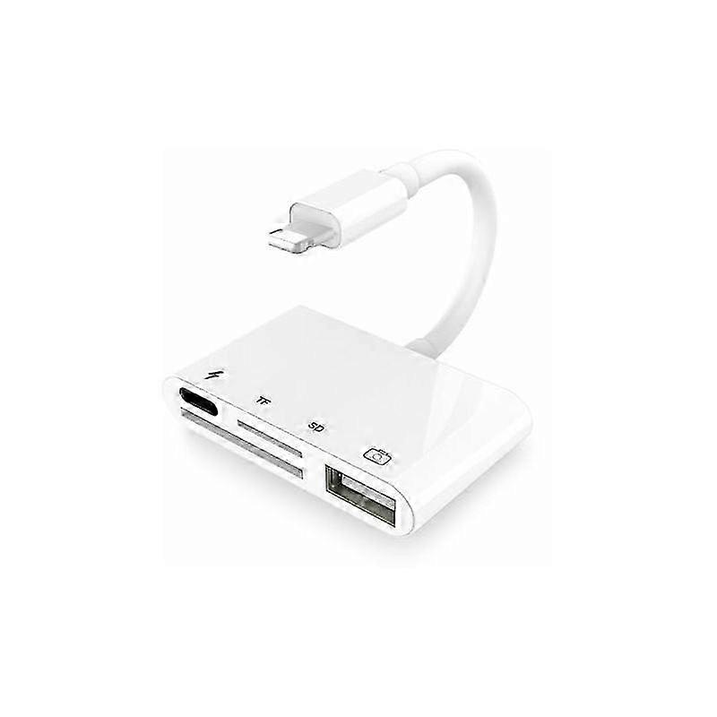 2025 1pcs-card reader-4-in-1 card reader-color box packaging