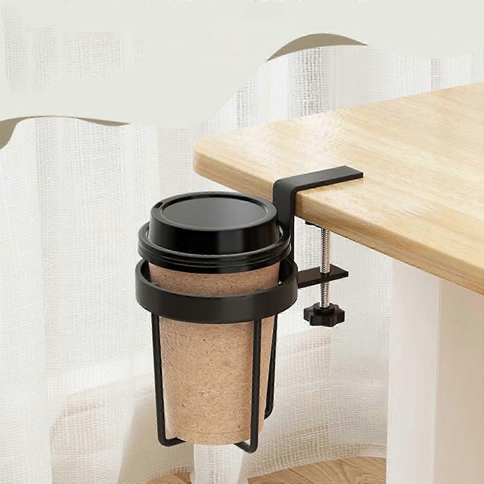 Office Desktop Storage Desk Side Fixed Cup Cup Bracket Cup Cup Desk Shelf