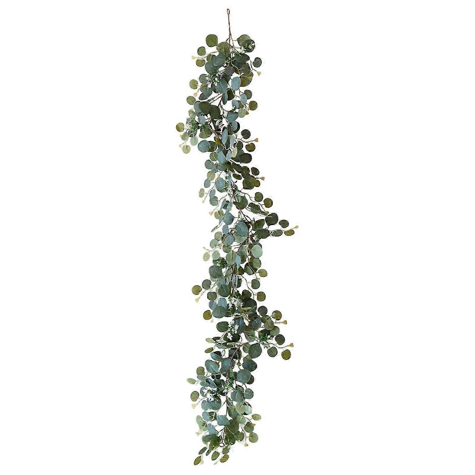 26-27 Simulated Eucalyptus Leaf Rattan Decoration