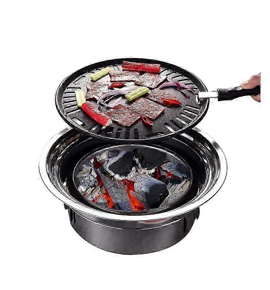 2026 Multifunctional charcoal barbecue grill for home and camping