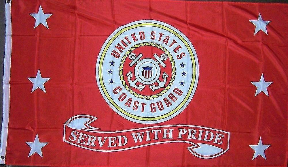 Coast Guard Served Flag