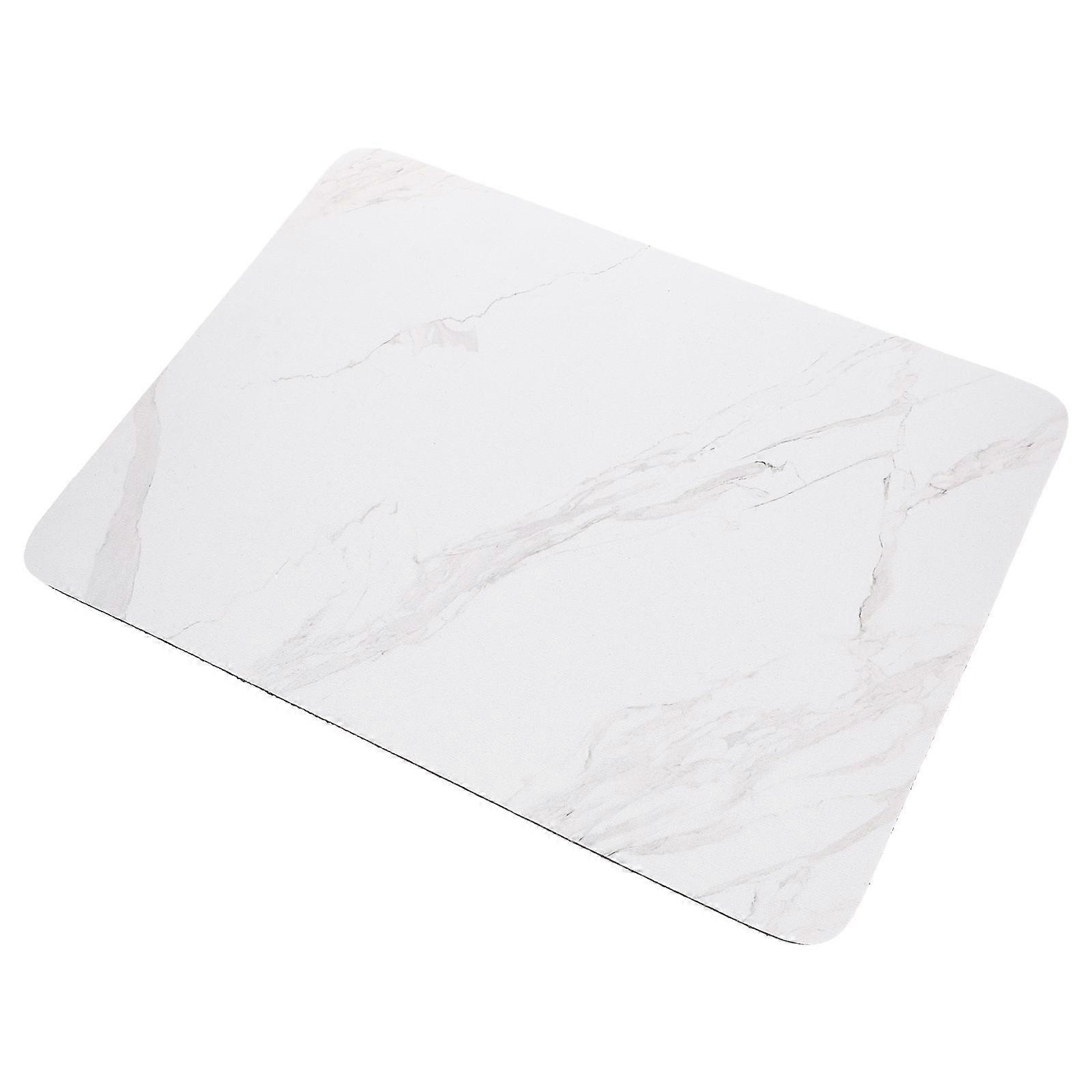 Marbling Kitchen Counter Drying Mat For Hotel Owners Simple Style Material 1Set