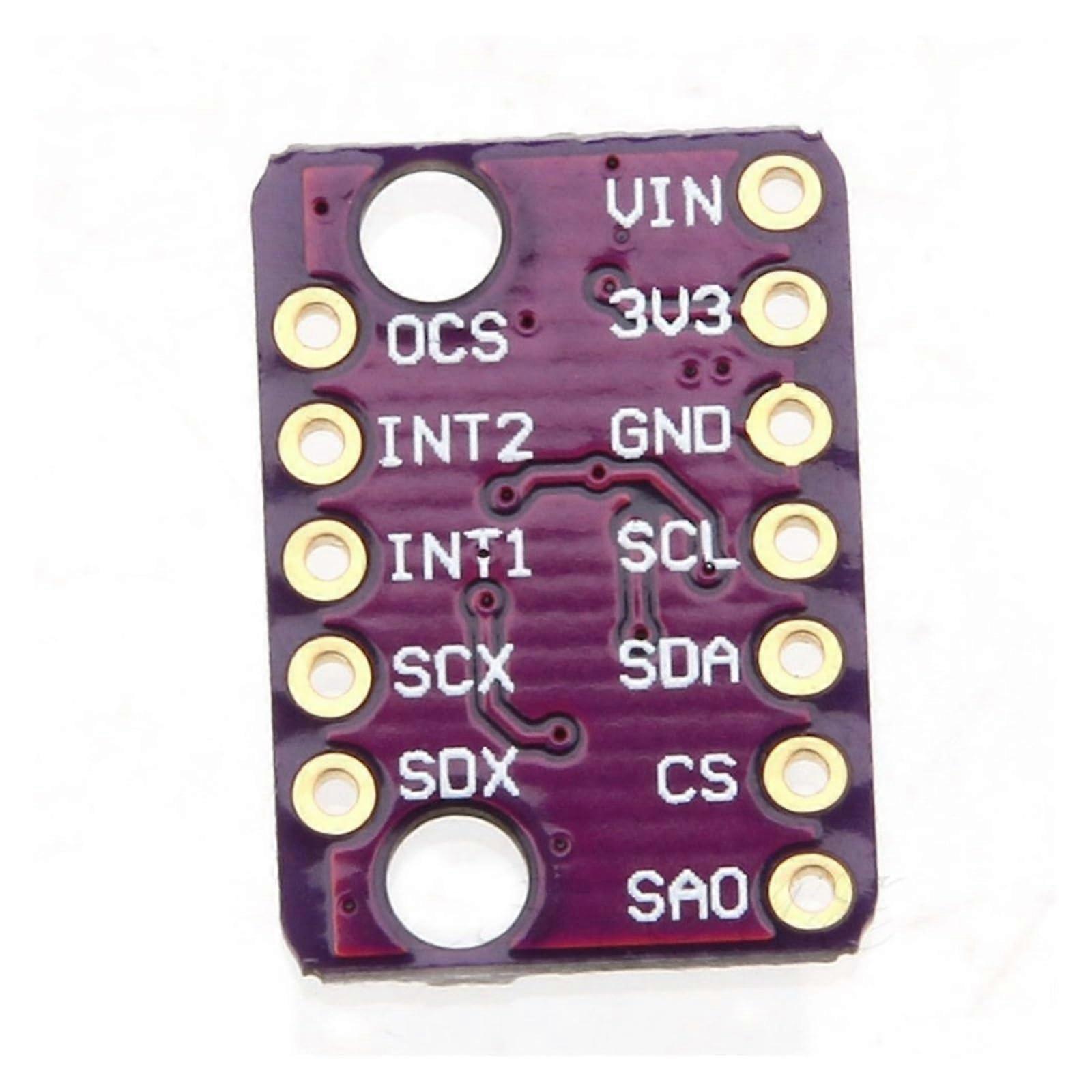 Accelerometer Gyro Sensor with Digital Temperature Module I2C SPI, 3Axis, 5V, 8KB Buffer