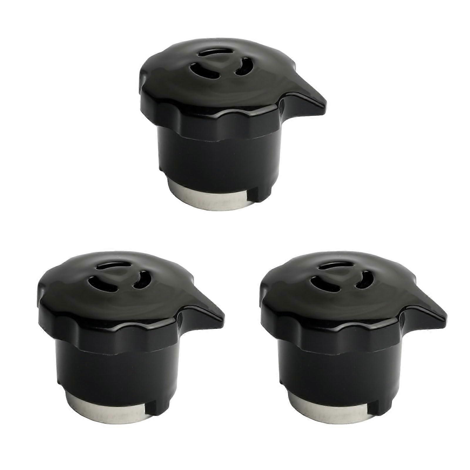 Set of 3 Pressure Cooker Relief Valves Replacement with Quick Pressure Release and Precise Control