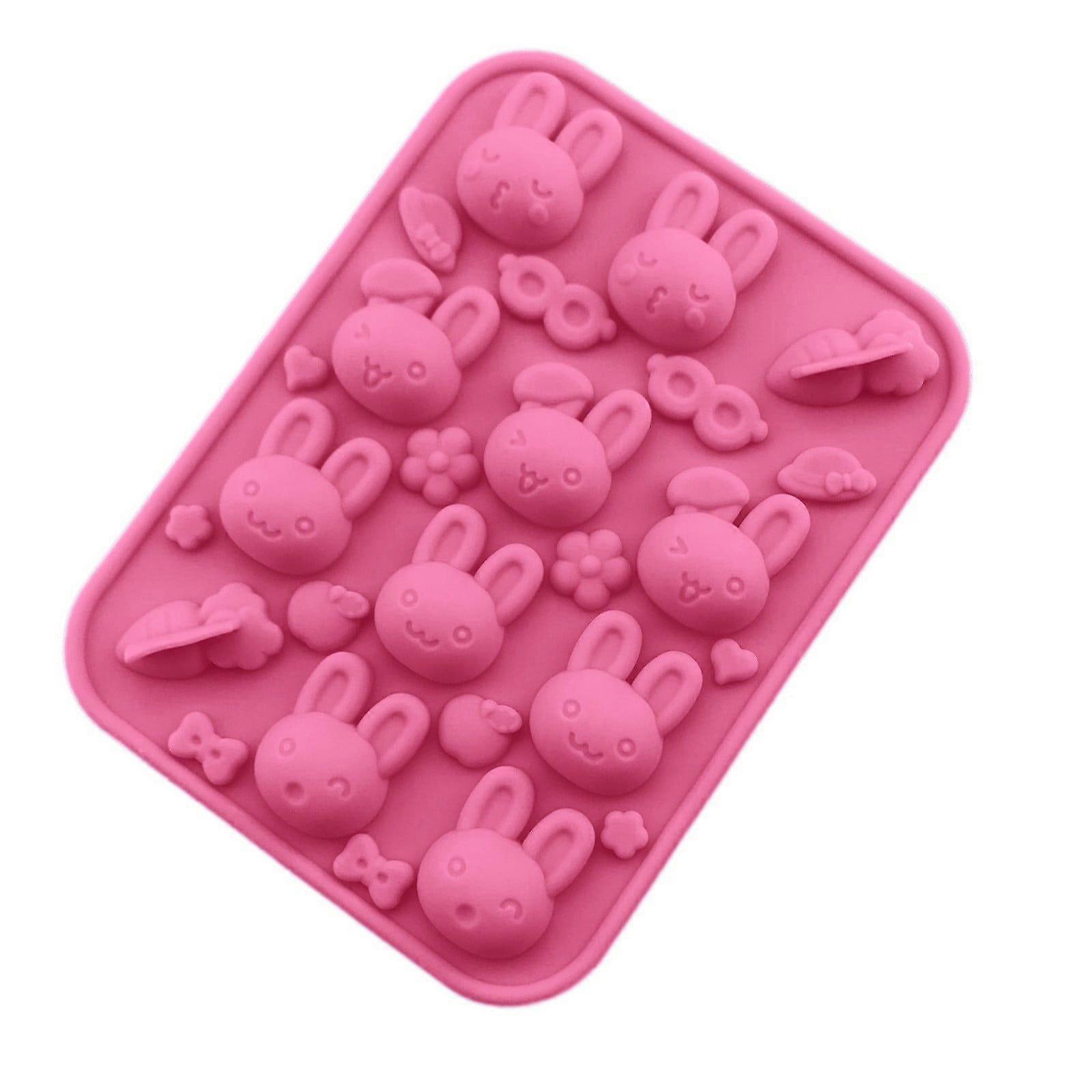 Easter Decorations Easter 2024 Silicone Chocolate Baking Template Cake Decoration Rabbit B