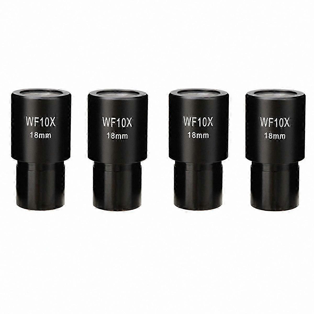 2 PCS WF10X Wide Angle Eyepiece Lens, 23.2mm Mounting Size
