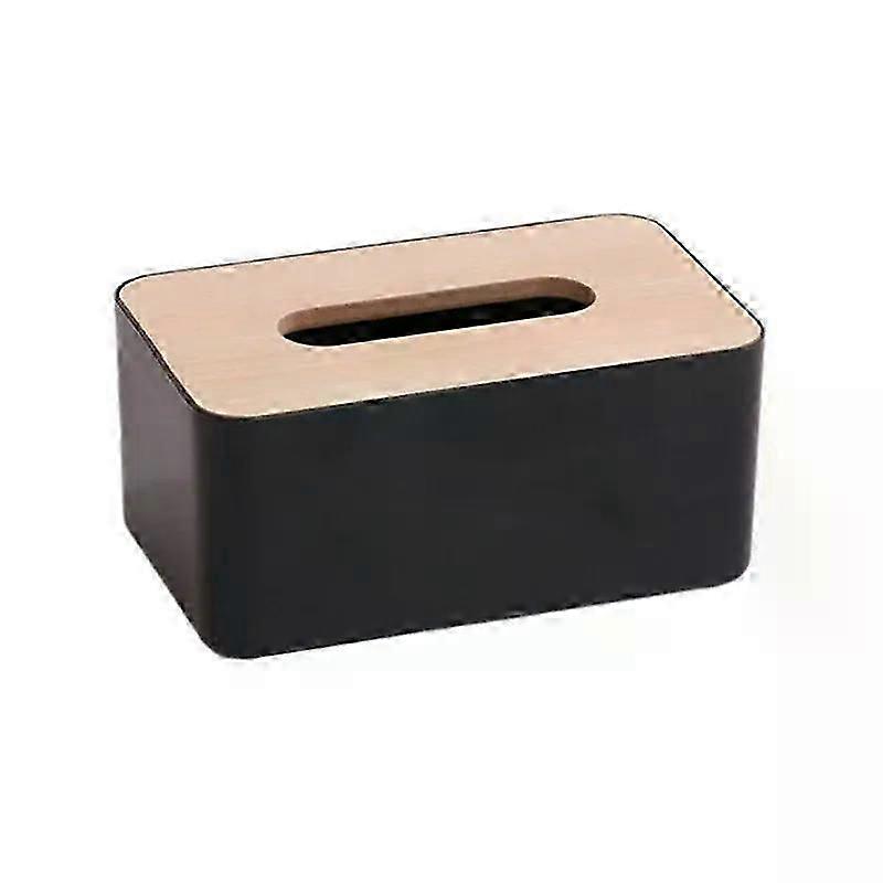 VictoriaBamboo Rectangular Tissue BoxDesktop Tissue Holder