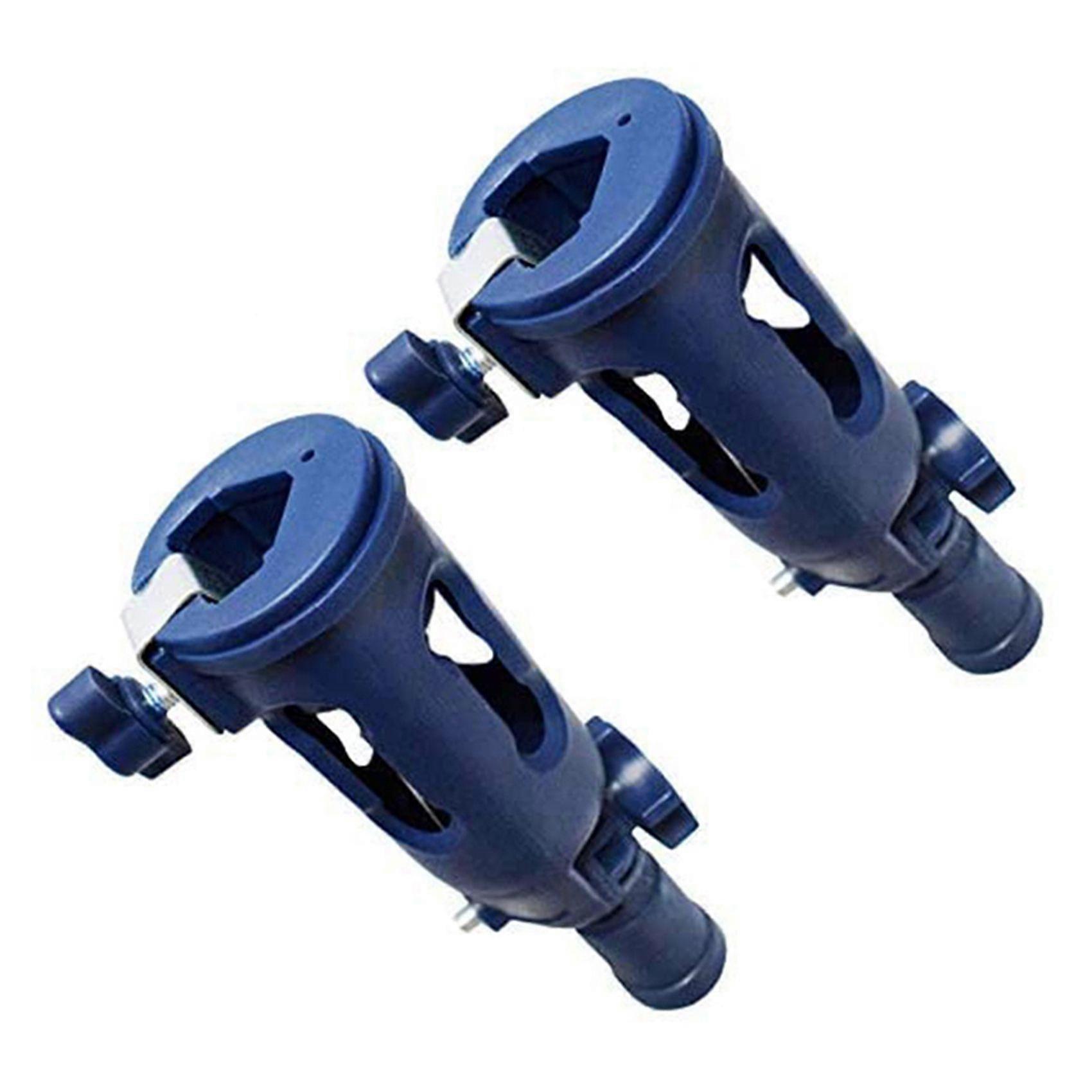 2X Pole Attachment Angle Adaptor Tool Holder for Threaded Extension Pole Attach to Paint Roller Painter Brush Home Tools