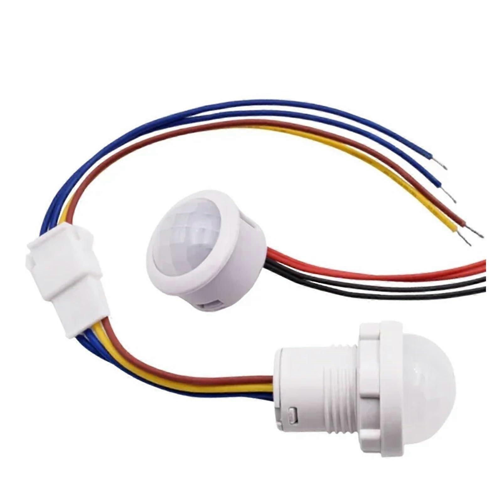 10pcs PIR Motion Sensor Light Switch, Automatic Infrared Detector, 960V DC, Energy Saving