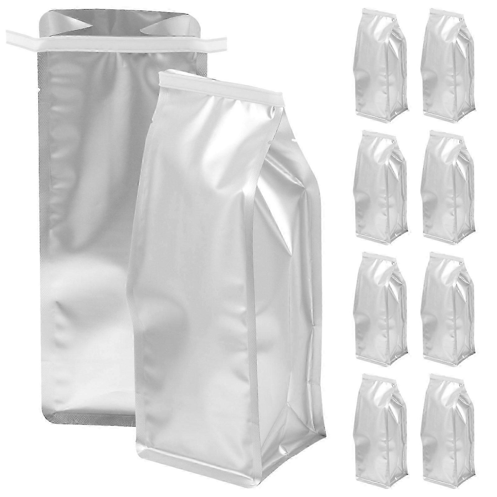 10pcs Portable Grease Containers Kitchen Oil Containers Multi-function Fat Storage Bags(L)