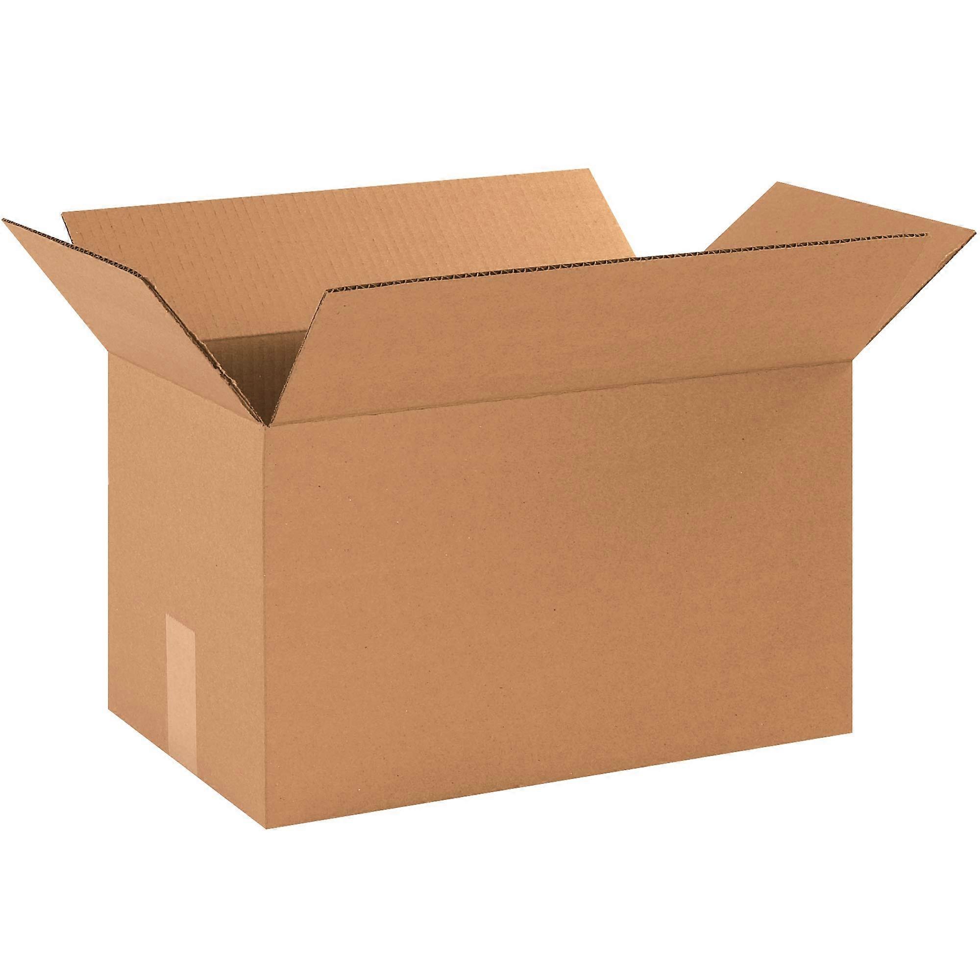 Boxes 25 Pack 16x9x9 Kraft Corrugated Cardboard with Durable RightSize Protection