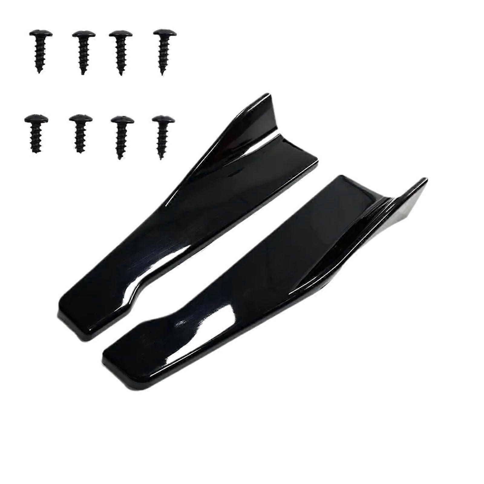 Car Front Rear Bumper Lip Spoiler 48CM Universal Protector for Honda with Scratch Guard