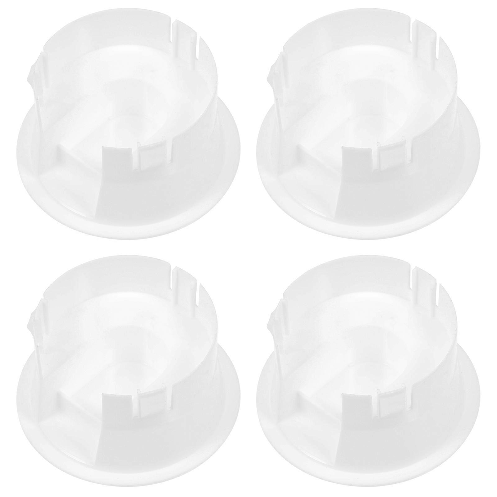 White Pitcher Lid Leak-Proof Cold Kettle Lid 4Pcs Replacement