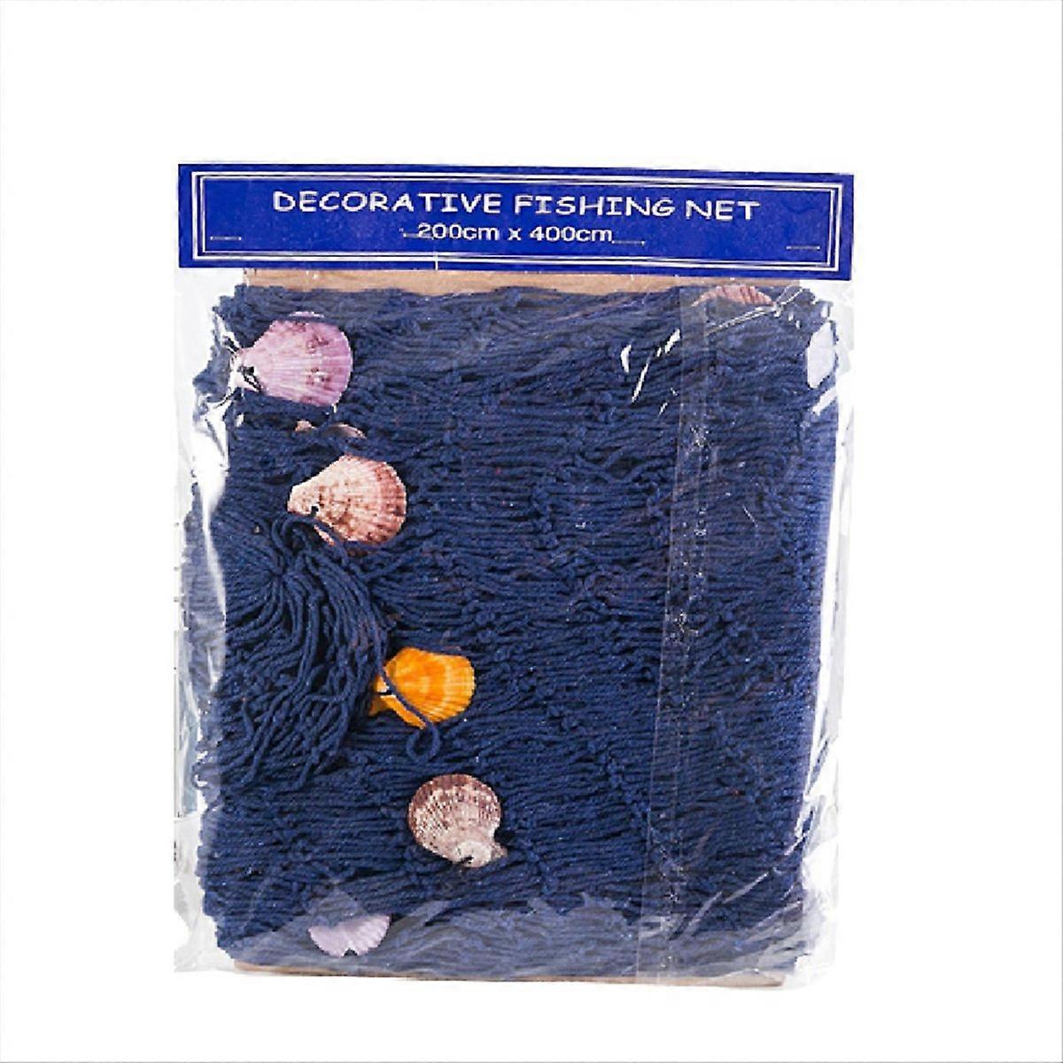 Fishing Nets with Shell Props Hangings Ornament Wall Stickers