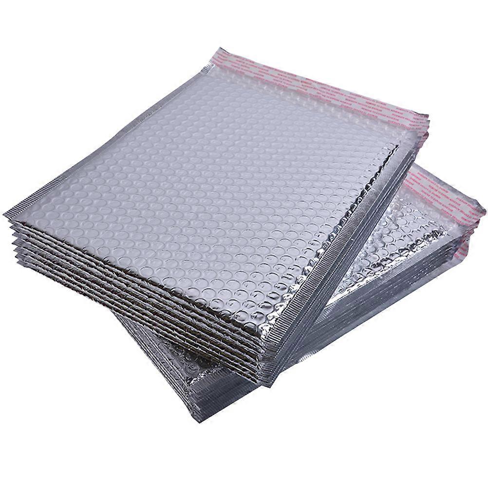 Bubble Bag for Packaging 50Pcs Aluminum Film Silver