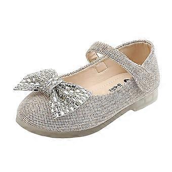 Kengät Lahja tytöille Taaperotyttöjen Juhlakengät Pienille Lapset Mary Jane Prinsessa Tyttö Ballerinat Glitter Ballerinat Säästä Iso